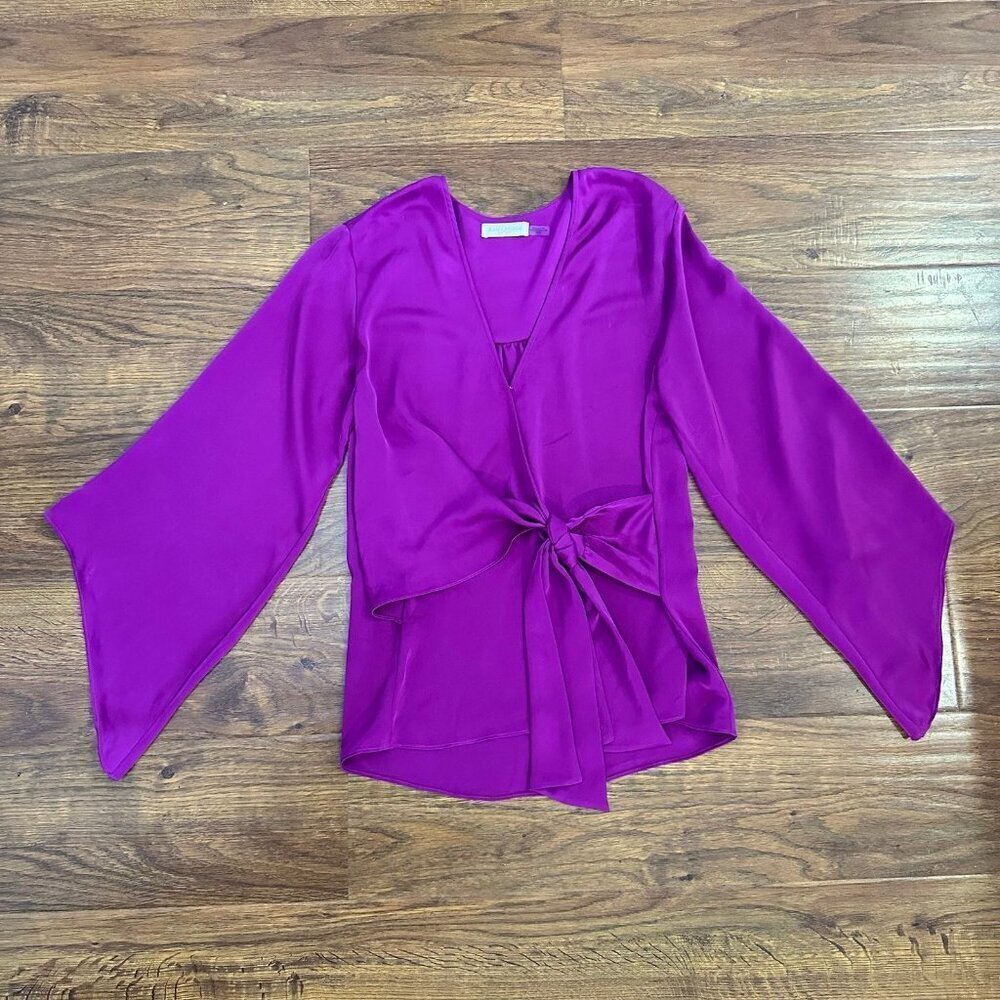Ramy Brook satin kimono Blouse